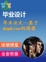 畢業(yè)論文--基于dspbios的圖像采集處理平臺(tái)軟件設(shè)計(jì)
